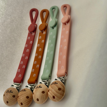 Printed Silicone Pacifier Clip