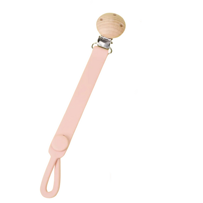 Plain Silicone Pacifier Clip