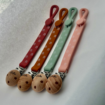 Printed Silicone Pacifier Clip